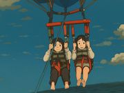 本人が顔バレを嫌がっているので、ジブリ風を投稿します。