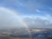 展望台からの景色(虹🌈)
