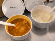 ロブスタープレイスで食べたクラムチャウダー