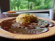オムカレー美味しかった！