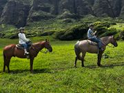 乗馬後，サービスでもらえる写真