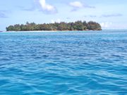 ボートから見たマニャガハ島