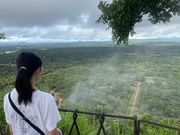 シーギリヤロックの上から