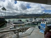 乗船前の停泊場