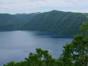 きれいに晴れた摩周湖