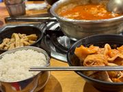 キムチチゲが美味しかった