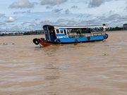 メコン川。想像通りの感じでした。
