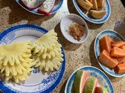 フルーツもお腹いっぱい食べられます