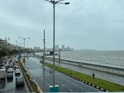 ムンバイの海沿い