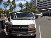 ホノルル空港の迎え