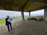 鬼岳展望台にて