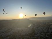 気球からの日の出
