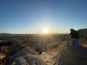 ローズバレーの日の入