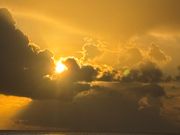 サンセットクルーズ船上より