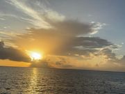 サンセットクルーズ船上より