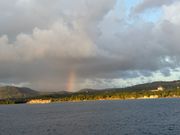 船上より虹が見えました🌈