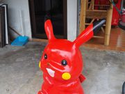 キャラクターの像もたくさんありました