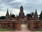 夕暮れ時のワット・チャイワッタナラーム