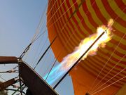 バーナーの様子