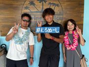 ツアーガイドして頂いたスタッフさんと😊