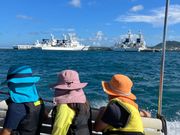 いざ出航
石垣待ってろよー
海保の船かっこいい