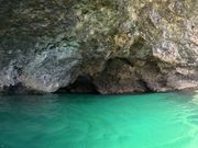 海の色がとてもきれい