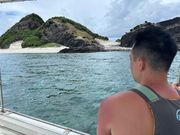 無人島近くのスポットへ行きました