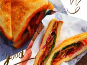 朝ごはんサンドイッチ