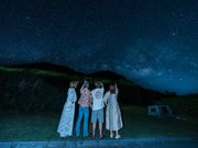 天の川が出てきたよ！