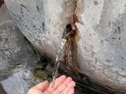 華清宮
実際に温泉に触ることができました。