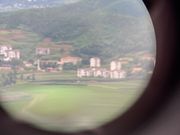 望遠鏡からみた北朝鮮