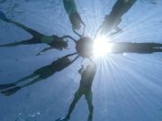 シューノーケリングのワンシーン