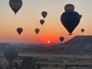 気球からのサンライズ