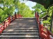 太鼓橋(3つの反橋：過去・現在・未来)