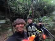 参加後にいただいた写真③インストラクターのオウキさんと