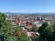 リュブリャナ城からの眺め