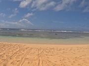 カヤック開始のビーチ