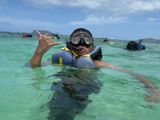 First time snorkeling 