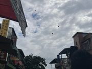 ランタン飛ばし