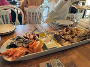 ランチの海鮮料理