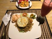 フレッシュジュースを選べるのも嬉しいです。