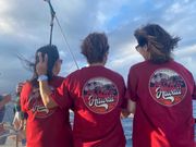 お揃いの還暦色Ｔシャツ