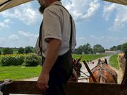 アーミッシュの馬車