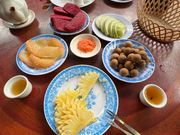 盛りだくさんのフルーツ