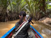 木陰で涼しく気持ちよかった