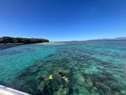 到着直後の桟橋から