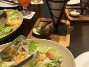 キノコもサラダも美味！