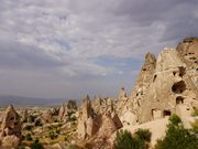 カッパドキア・ウチヒサールの眺望