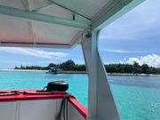 マニャガハ行きの船からマニャガハ島