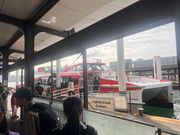 Circular Quayにてフェリー乗船